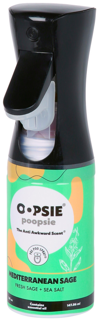 Thumbnail 1: Opsie Poopsie Opsie Poopsie 5 oz Mediterranean Sage Pre-Poo Spray 