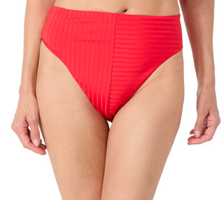Thumbnail 3: Sanctuary Sanctuary Womens Ribbed High Rise Swimsuit Bottoms 