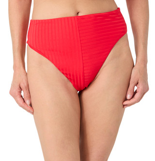 Thumbnail 1: Sanctuary Sanctuary Womens Ribbed High Rise Swimsuit Bottoms 