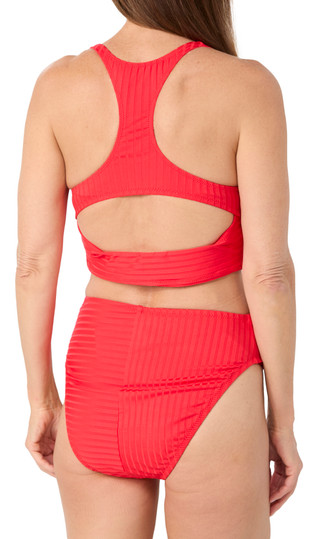 Thumbnail 5: Sanctuary Sanctuary Womens Ribbed High Rise Swimsuit Bottoms 