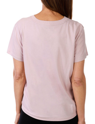 Thumbnail 3: DKNY DKNY Womens Active Crystal Logo Knot Hem Tee 