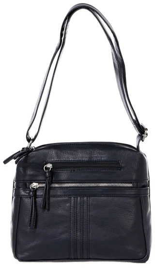 Thumbnail 1: Bueno Bueno Solid Color Side Zip Satchel Crossbody Bag 