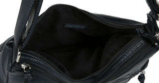 Thumbnail 3: Bueno Bueno Solid Color with Side Zip Pockets Satchel Bag 