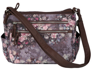 Thumbnail 1: Bueno Bueno Watercolor Floral Satchel Bag 