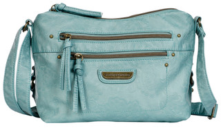 Thumbnail 1: Stone Mountain Stone Mountain Embossed Smokey Mountain Sophia Hobo Bag 