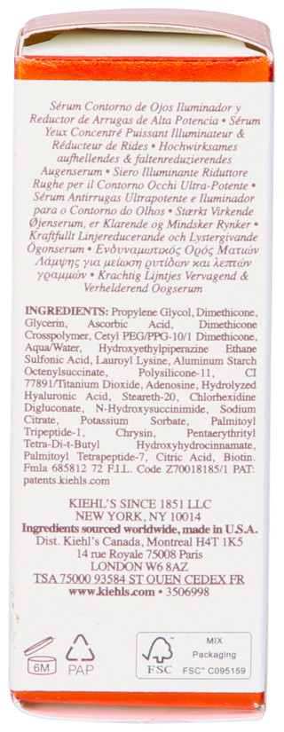 Thumbnail 2: KIEHL'S Kiehl's Vitamin C Brightening Eye Serum 