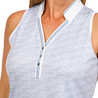 Thumbnail 3: LUCKY IN LOVE Lucky in Love Womens Golf Sleeveless Steel Cut Tank Top 