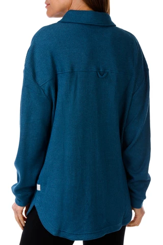 Thumbnail 2: Liv Liv Womens Kigo Waffle Knit Shacket 