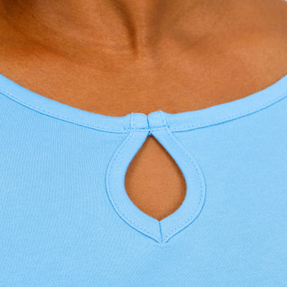 Thumbnail 2: Coral Bay Coral Bay Plus Short Sleeve Keyhole Top 