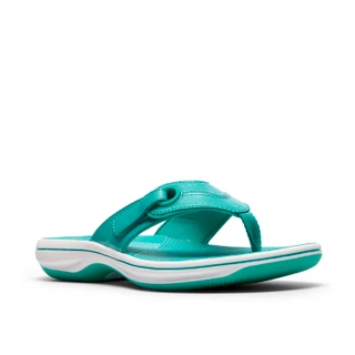 Thumbnail 1: Clarks Clarks Womens Cloudsteppers Breeze Reyna Flip Flops 
