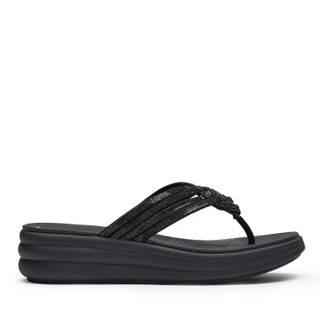 Thumbnail 5: Clarks Clarks Womens Cloudsteppers Drift Gem Wedge Sandals 