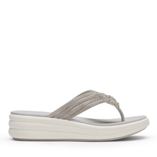 Thumbnail 6: Clarks Clarks Womens Cloudsteppers Drift Gem Wedge Sandals 