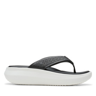 Thumbnail 2: Clarks Clarks Womens Cloudsteppers Solevana Post Flip Flops 