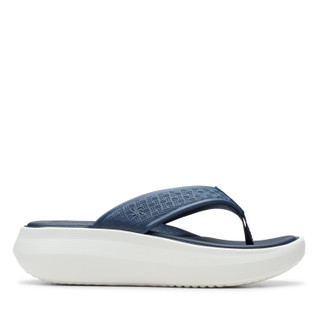 Thumbnail 3: Clarks Clarks Womens Cloudsteppers Solevana Post Flip Flops 