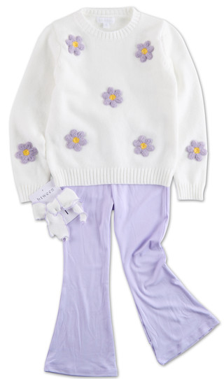 Thumbnail 1: White/Lavender