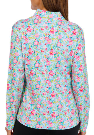 Thumbnail 2: GOTTEX Gottex Womens Long Sleeve Active Half Zip Jacket 
