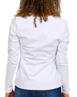 Thumbnail 2: Juicy Couture Juicy Couture Juniors Long Sleeve Logo Top 