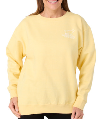 Thumbnail 3: BUDDY BY THE SEA Buddy By The Sea Womens Field of Daisies Crewneck Sweatshirt 