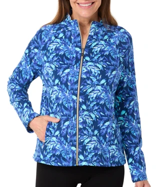 Thumbnail 1: REEL LEGENDS Reel Legends Womens French Terry Print Jacket 