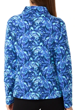 Thumbnail 2: REEL LEGENDS Reel Legends Womens French Terry Print Jacket 