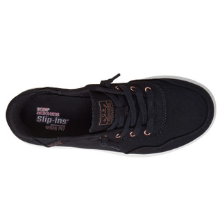 Thumbnail 10: Skechers Skechers Womens Slip-ins Bobs Skip Cute Wide Sneakers 
