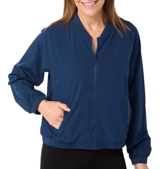 Thumbnail 1: Stella Parker Stella Parker Womens Golf Buffy Long Sleeve Full Zip Jacket 