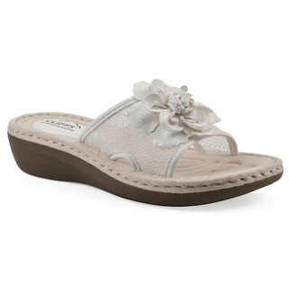 Thumbnail 1: Cliffs by White Mountain Cliffs By White Mountain Womens Chill Floral Wedge Sandals 