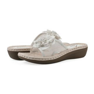 Thumbnail 7: Cliffs by White Mountain Cliffs By White Mountain Womens Chill Floral Wedge Sandals 