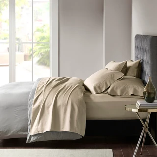 Thumbnail 1: Madison Park Madison Park 800 Thread Count Cotton Sateen Sheet Set 