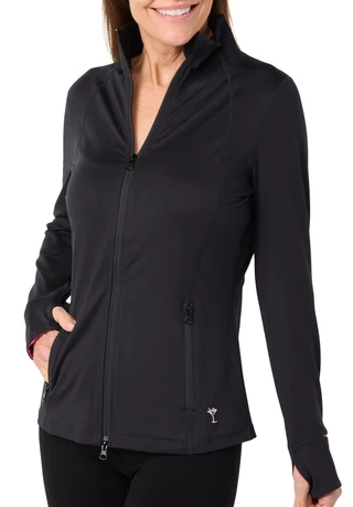 Thumbnail 1: Golftini Golftini Womens Active Double Zipper Jacket 