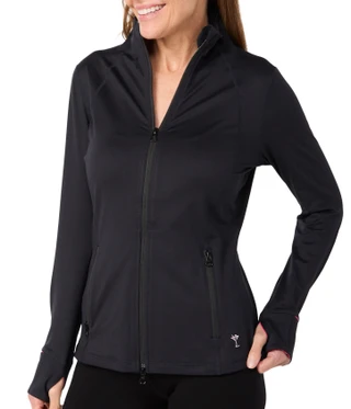 Thumbnail 3: Golftini Golftini Womens Active Double Zipper Jacket 