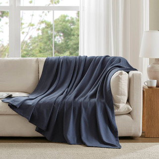 Thumbnail 1: Madison Park Madison Park Liquid Cotton Blanket 