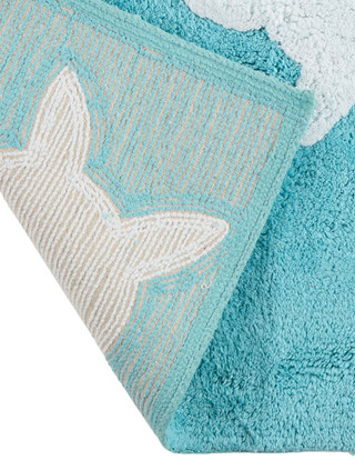 Thumbnail 2: Panama Jack 21x34 Coastal Sea Turtle Bath Mat 
