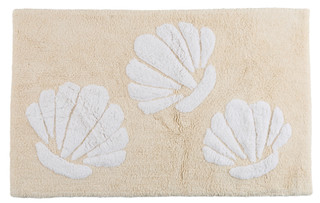Thumbnail 1: Panama Jack 21x34 Coastal Shell Bath Mat 