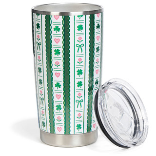 Thumbnail 2: Meteor Meteor 20 oz Stainless Steel Straight Shamrock Tumbler 