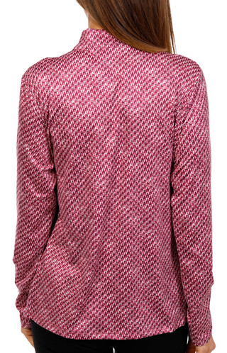 Thumbnail 2: COURT HALEY Court Haley Womens Golf Long Sleeve Tweed 1/4 Zip Top 