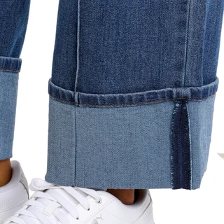 Thumbnail 3: BLUE REVIVAL Blue Revival Juniors Mid Rise Wide Leg Jeans 