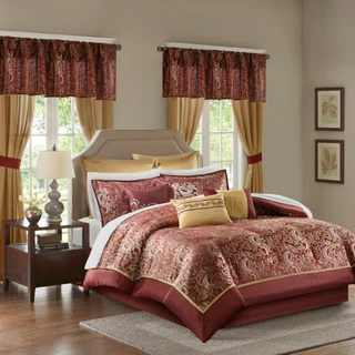 Thumbnail 1: MADISON PARK ESSENTIALS Madison Park Essentials 24 Pc. Brystol Room In A Bag 