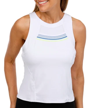 Thumbnail 1: LUCKY IN LOVE Lucky in Love Womens Golf Sleeveless Ace of Steel Bra Tank 