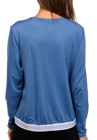 Thumbnail 2: LUCKY IN LOVE Lucky in Love Womens Golf Long Sleeve Baseline Pullover Top 