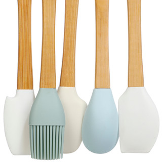 Thumbnail 2: CORE KITCHEN Core Kitchen 5 Pc Dainty Floral Bunny Mini Utensil Set 