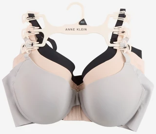 Thumbnail 1: ANNE KLEIN Anne Klein Plus 3 Pk Smooth Spacer Wings Bras 