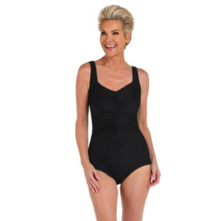 Thumbnail 1: Maxine of Hollywood Maxine of Hollywood Womens Shirred One Piece Swimsuit 