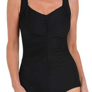 Thumbnail 6: Maxine of Hollywood Maxine of Hollywood Womens Shirred One Piece Swimsuit 