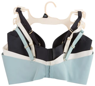 Thumbnail 2: ANNE KLEIN Anne Klein Plus 3 Pk Smoothing Side Wings T-Shirt Bra 