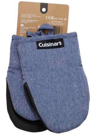 Thumbnail 2: CUISINART 2 Pk Heat Resistant Mini Oven Mitts 