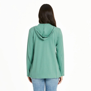 Thumbnail 2: Life is Good Life Is Good Womens Best Things Floral Paw Hoodie 
