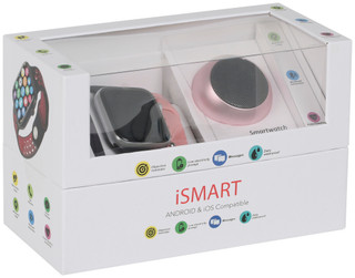 Thumbnail 1: Ismart iSMART Smart Watch with Extra Band & Bluetooth Speaker 