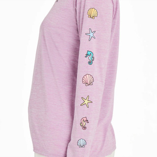 Thumbnail 3: Life is Good Life Is Good Womens Long Sleeve Sun Crusher T-Shirt 