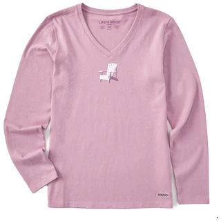 Thumbnail 1: Life is Good Life Is Good Womens Long Sleeve Adirondack T-Shirt 